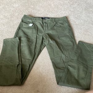 Express olive pants